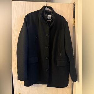 Men’s Large Cole Haan Signature Wool Blend Overcoat
